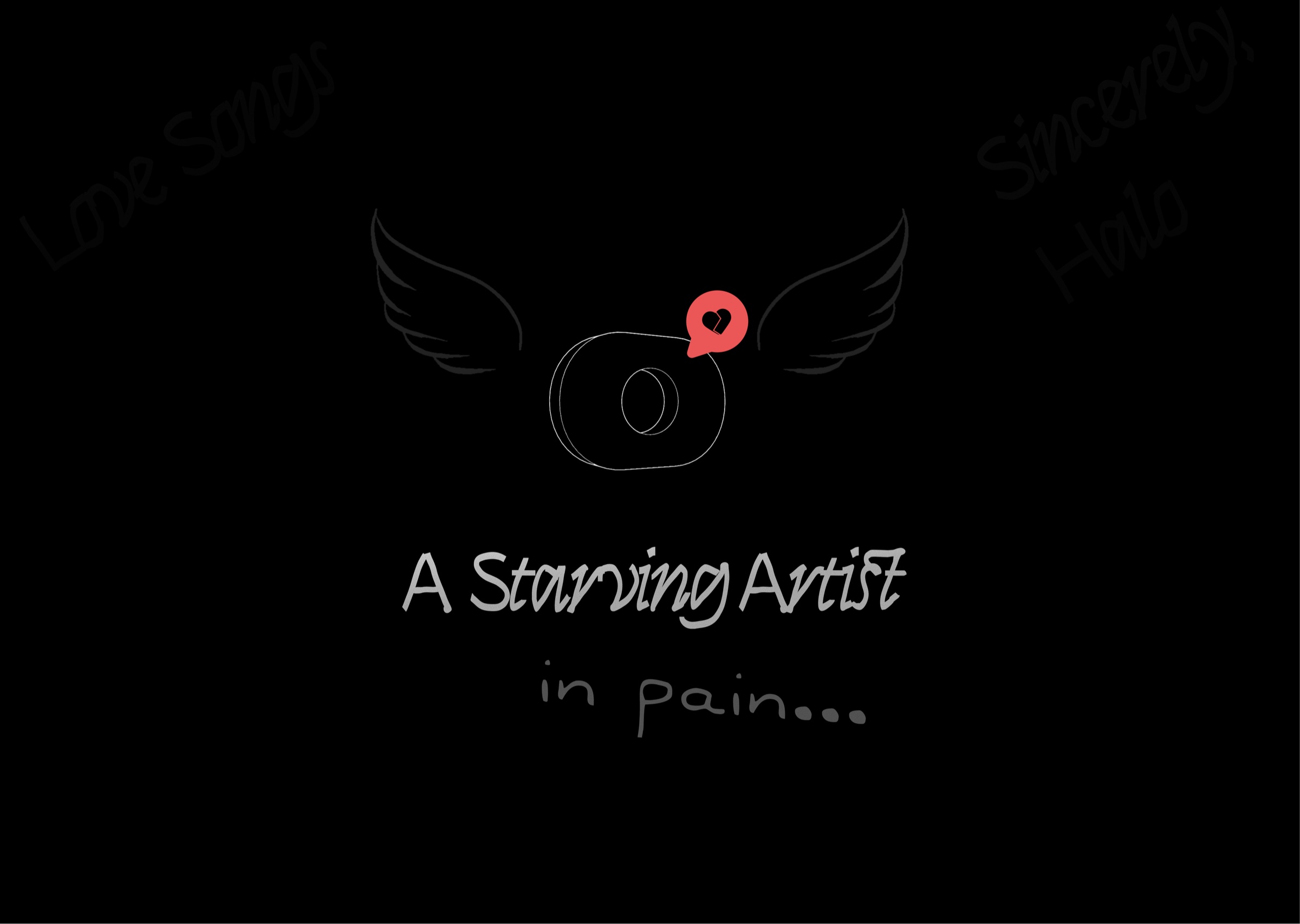 Who is Halo - a starving artist in pain