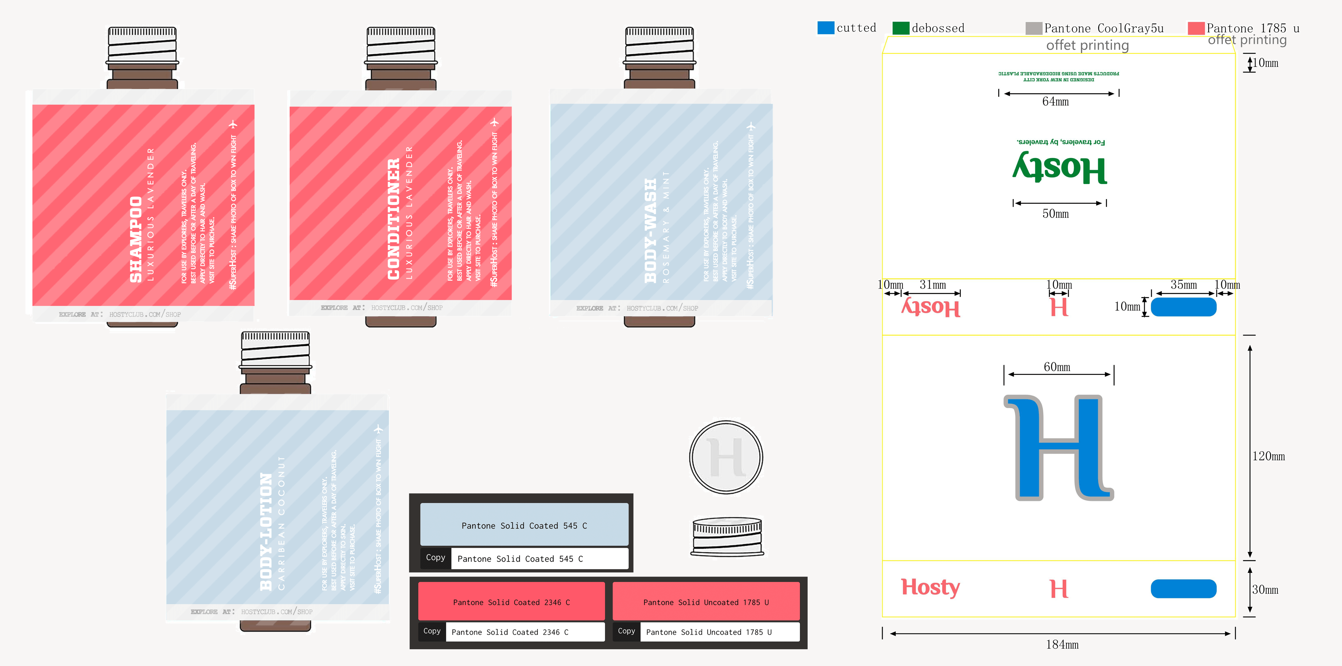 Hosty Club layout